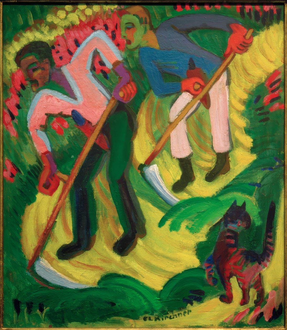 E.L.Kirchner, Mower, Müllerin veljekset. tekijältä Ernst Ludwig Kirchner