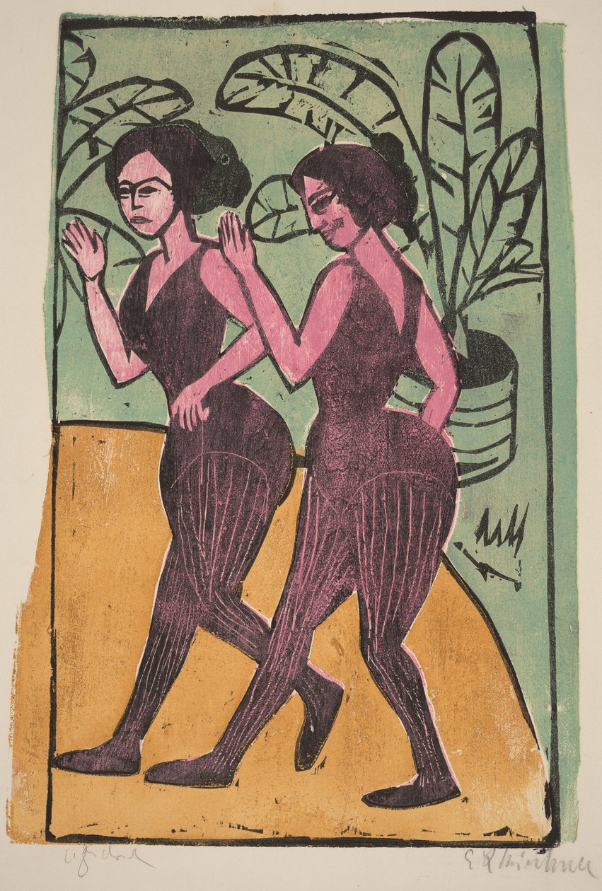 Englische Stepptänzer tekijältä Ernst Ludwig Kirchner