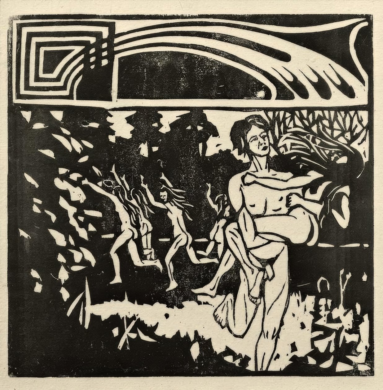 sieppaus tekijältä Ernst Ludwig Kirchner