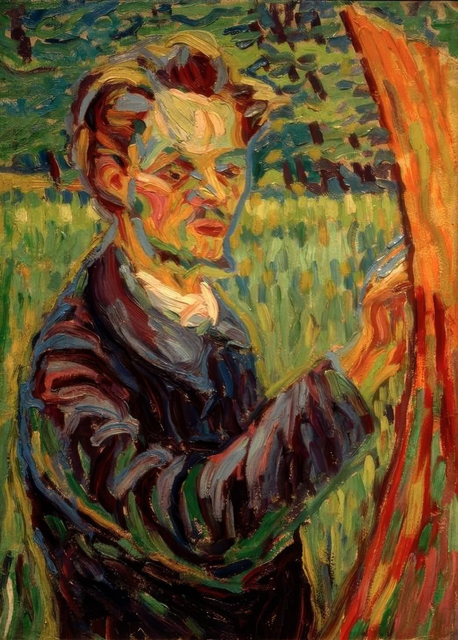 Erich Heckel tekijältä Ernst Ludwig Kirchner