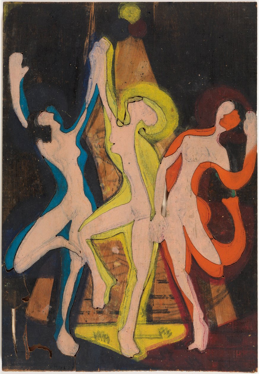 Väritanssi, Väripalkki II tekijältä Ernst Ludwig Kirchner