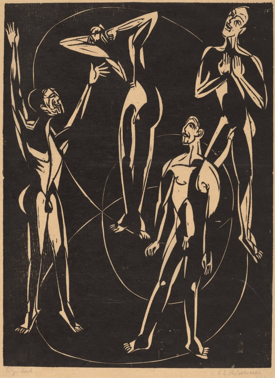 Tunteet tekijältä Ernst Ludwig Kirchner