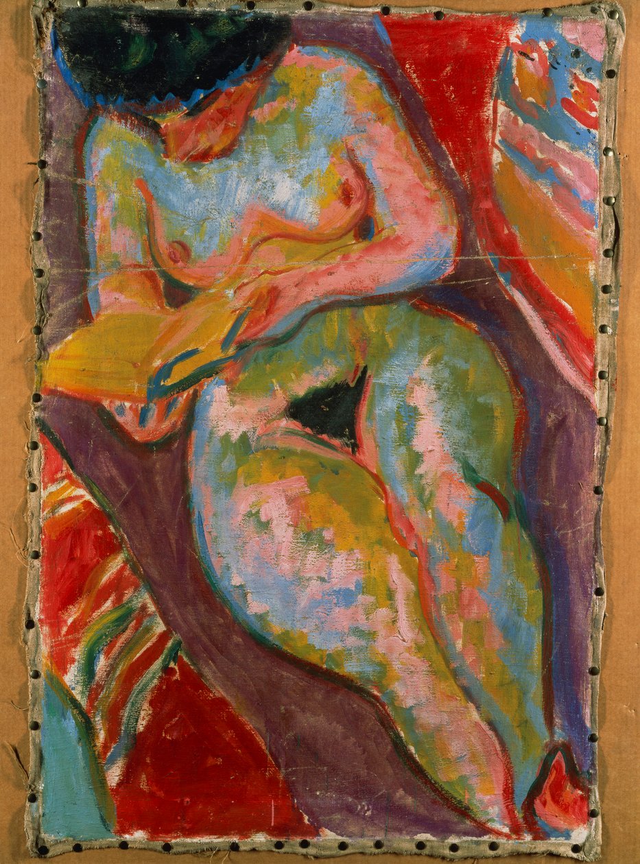 Nainen alaston tekijältä Ernst Ludwig Kirchner