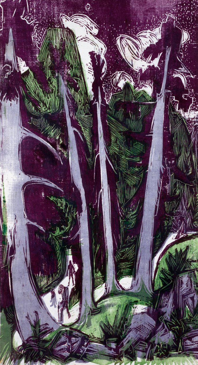 Kuuset tekijältä Ernst Ludwig Kirchner
