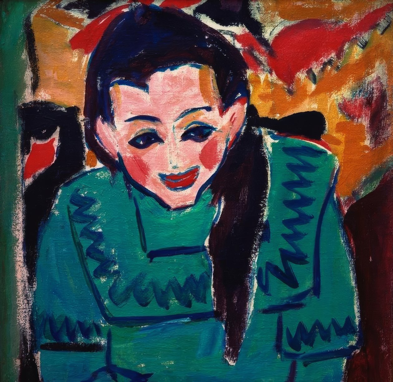 Fränzi tekijältä Ernst Ludwig Kirchner