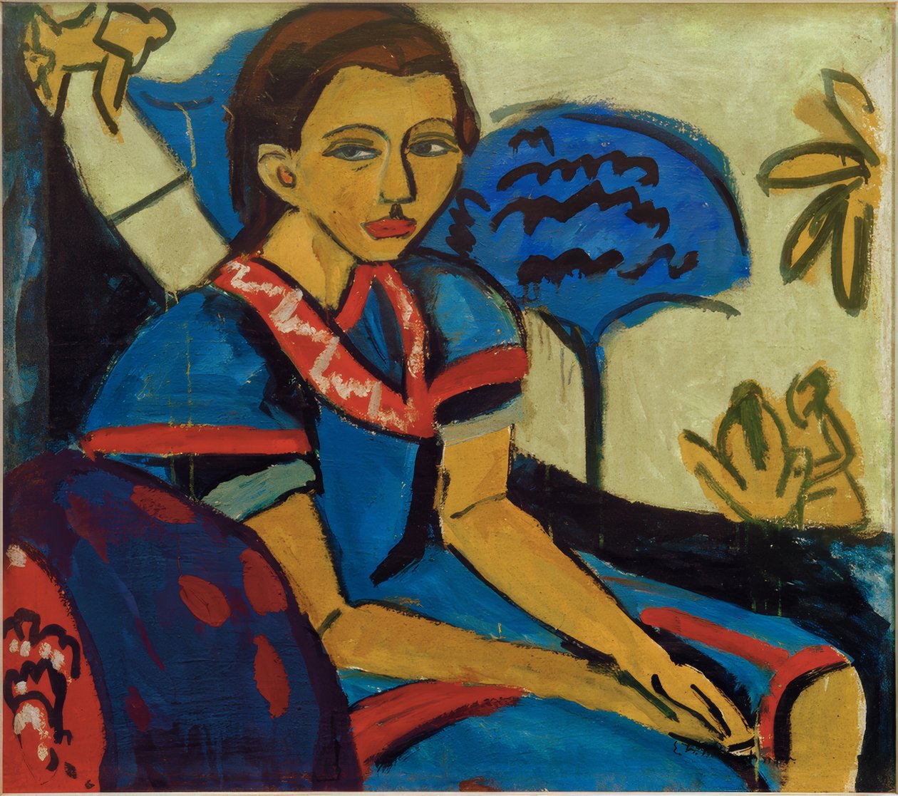 Fränzi tekijältä Ernst Ludwig Kirchner