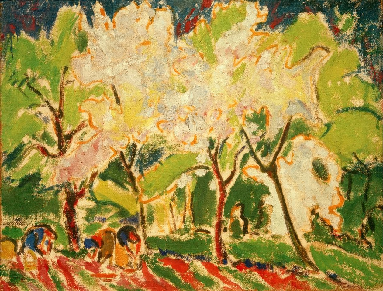 Frühlingslandschaft tekijältä Ernst Ludwig Kirchner