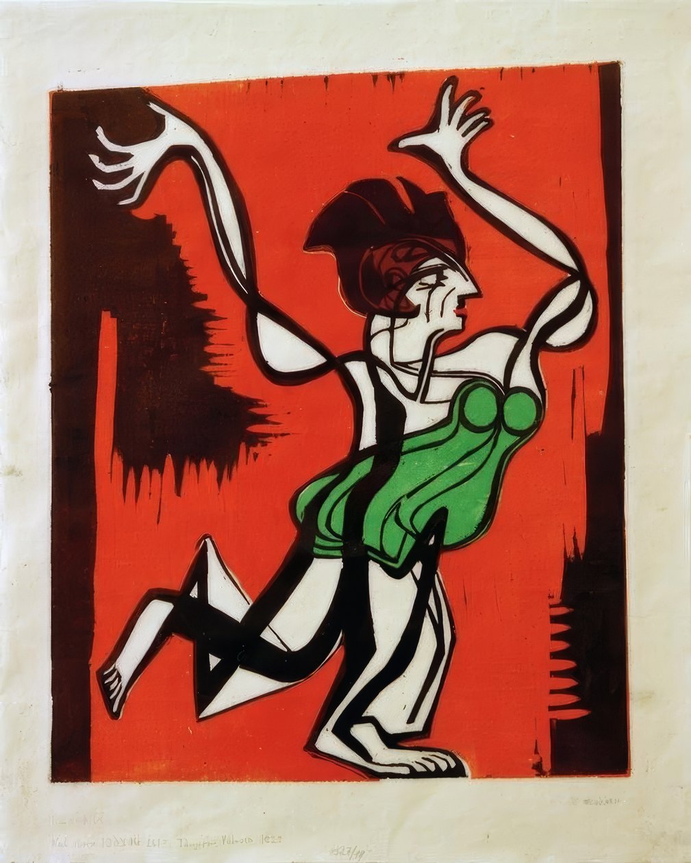 Gret Palucca tekijältä Ernst Ludwig Kirchner