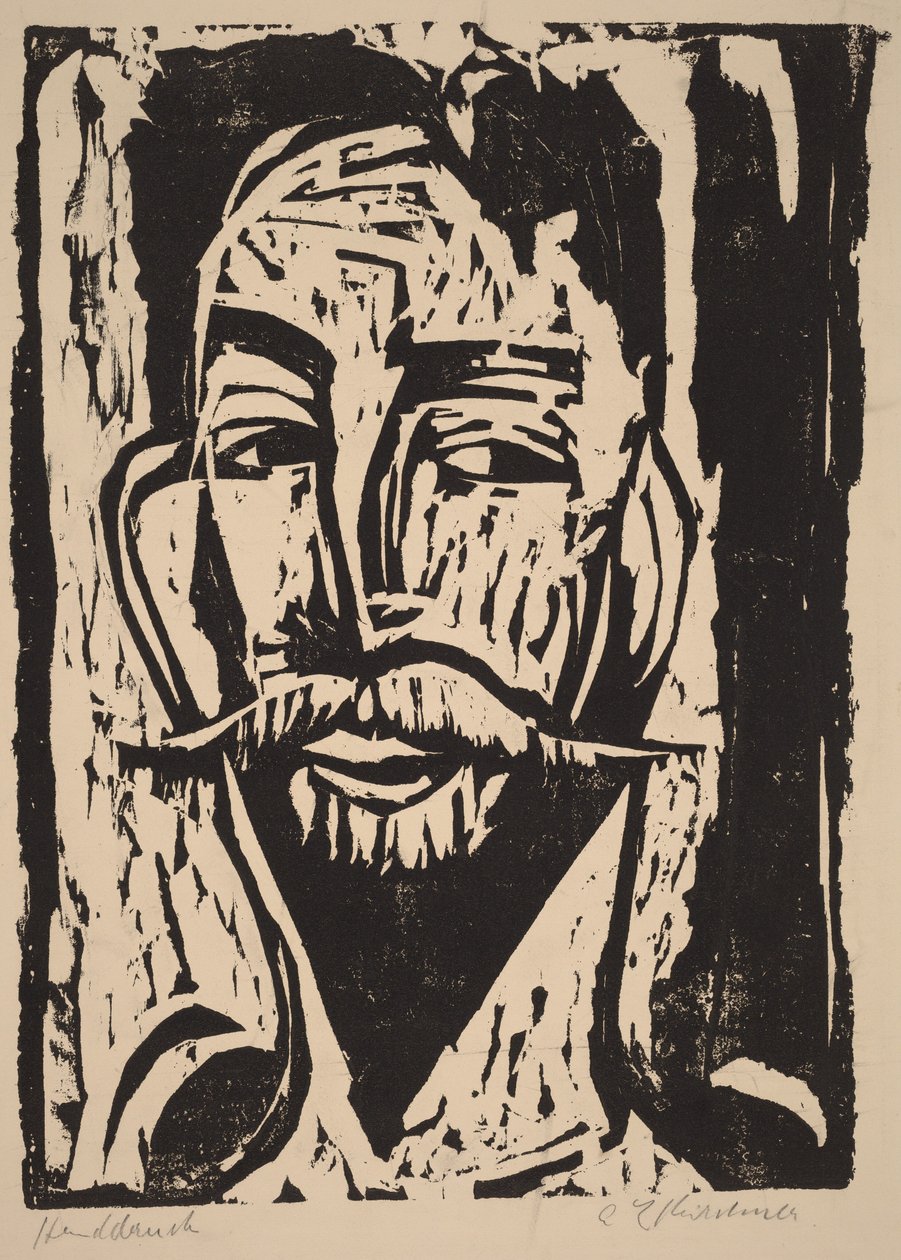Professori, tohtori Graefin johtaja tekijältä Ernst Ludwig Kirchner