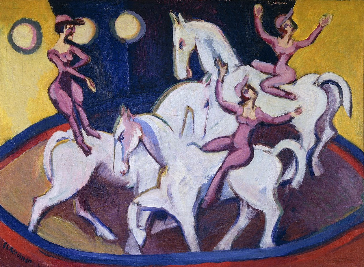 Jockey Act, 1925 tekijältä Ernst Ludwig Kirchner