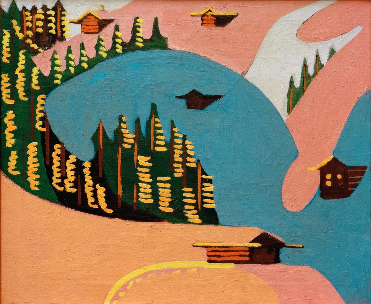 Junkerboden tekijältä Ernst Ludwig Kirchner