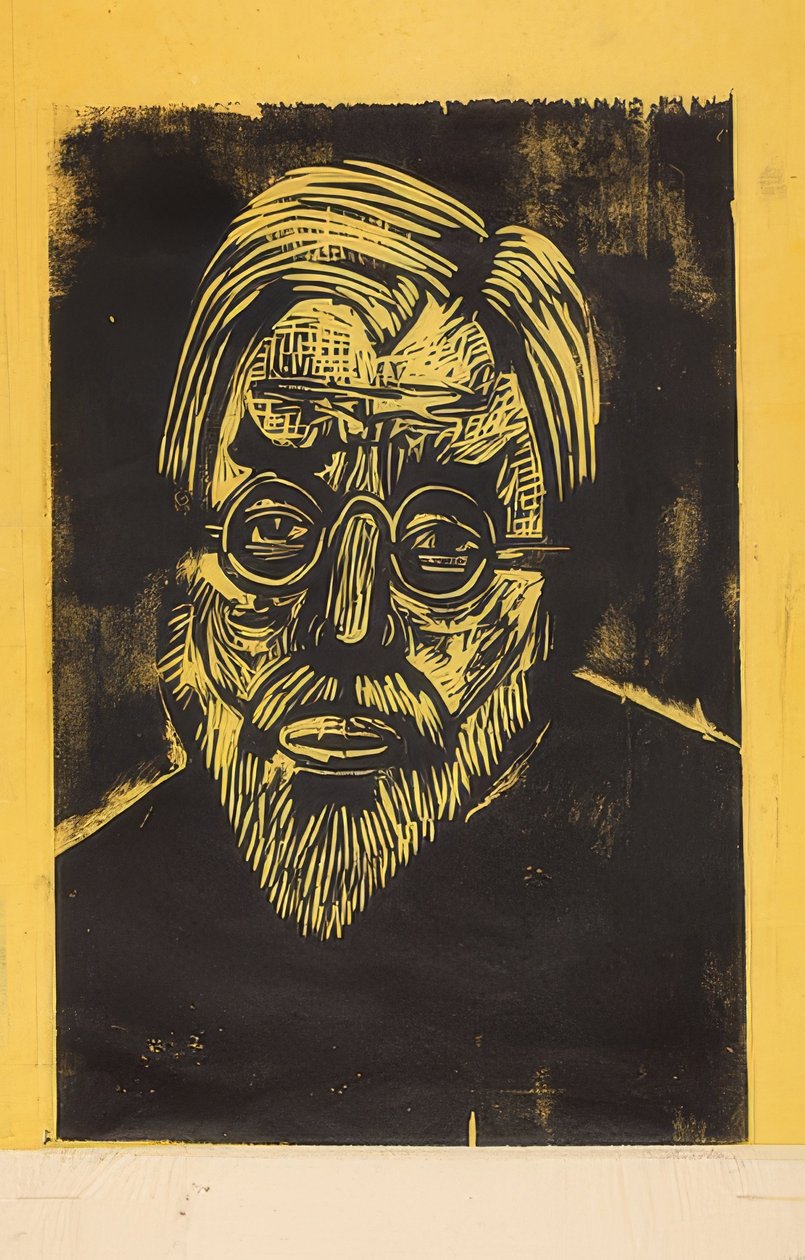 Jakob Bosshartin johtaja. 1921 tekijältä Ernst Ludwig Kirchner