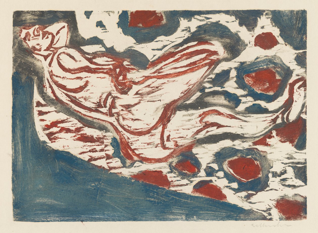 Makaava alaston tekijältä Ernst Ludwig Kirchner