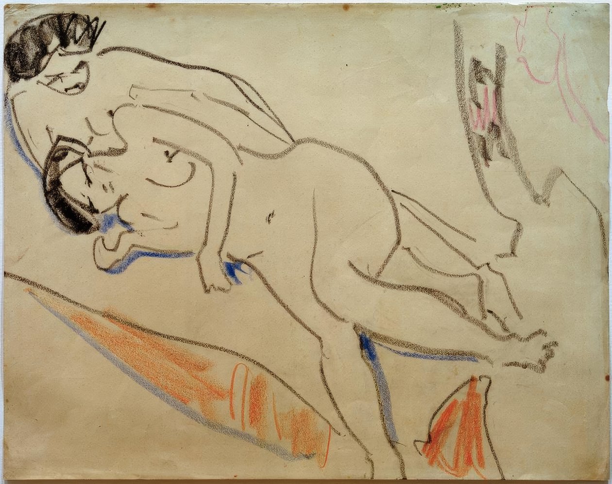 Valehteleva pariskunta tekijältä Ernst Ludwig Kirchner