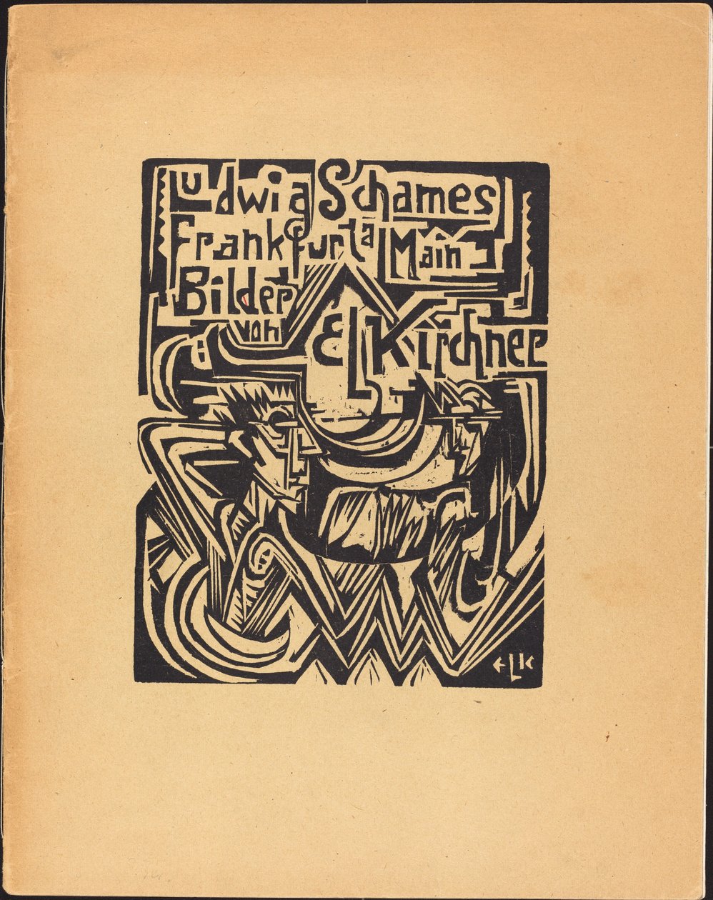 Ludwig Schames Frankfurt a Main -kuvaaja E L Kirchner (Ludwig Schames Frankfurt a Main Kuvat E L Kirchner) tekijältä Ernst Ludwig Kirchner