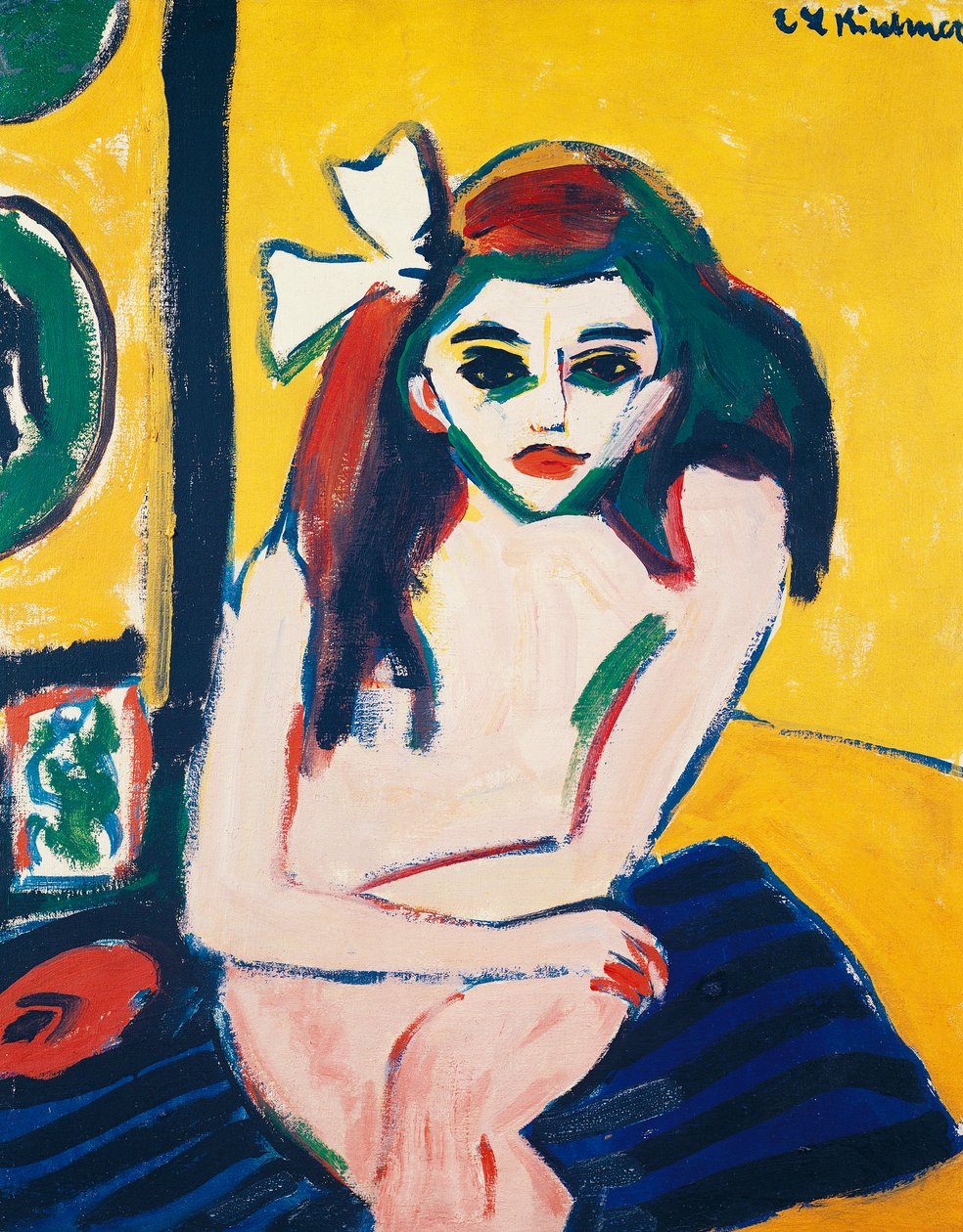 Marcella, Ernst Ludwig Kirchner (1880-1938) tekijältä Ernst Ludwig Kirchner