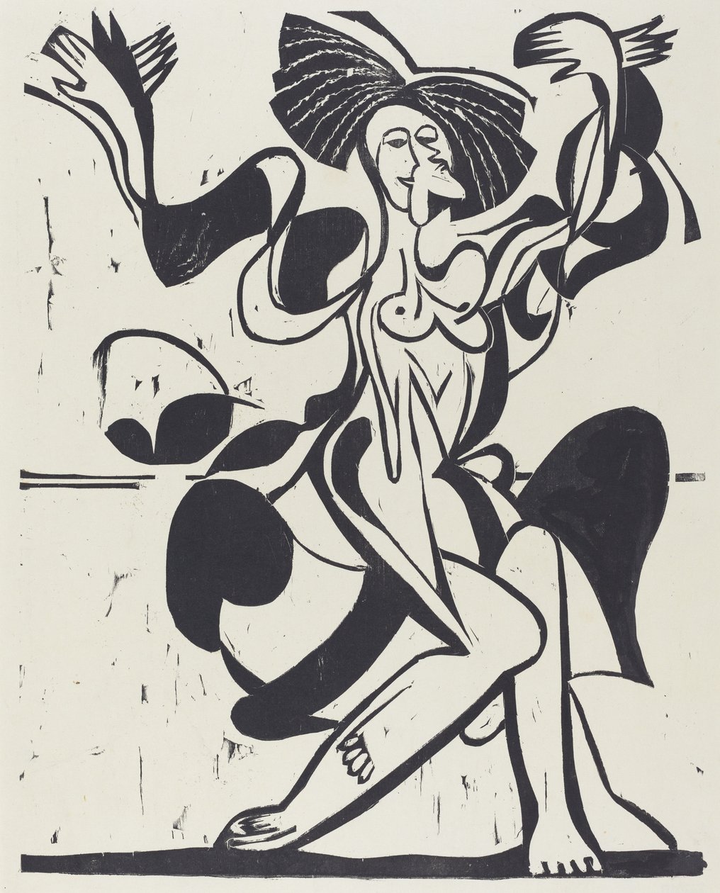 Mary Wigmanin tanssi tekijältä Ernst Ludwig Kirchner
