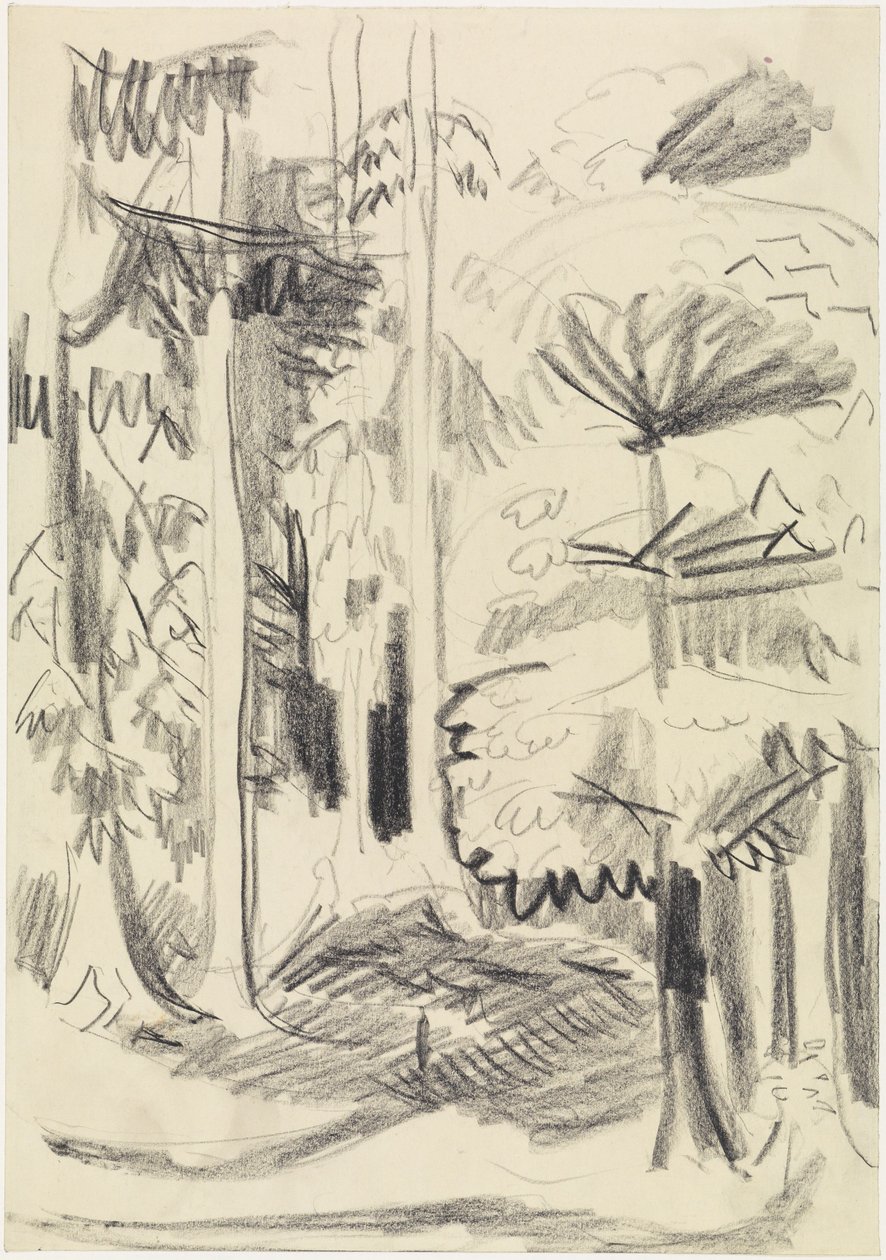 Sekametsä tekijältä Ernst Ludwig Kirchner