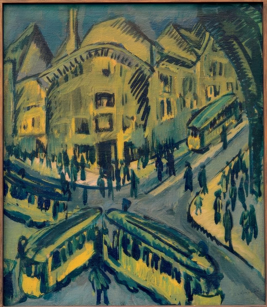 Nollendorfplatz tekijältä Ernst Ludwig Kirchner