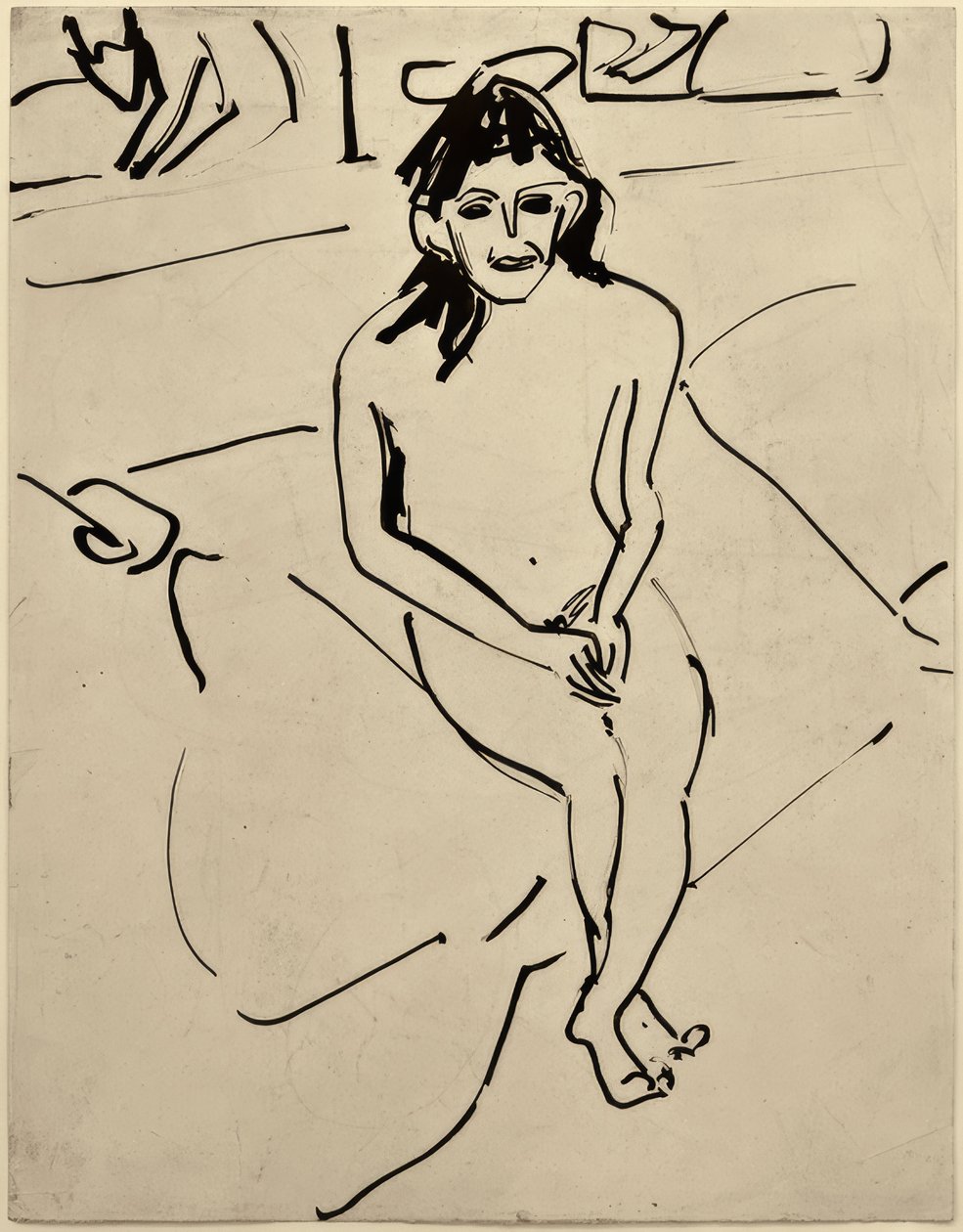 Nimetön (Marcella) tekijältä Ernst Ludwig Kirchner