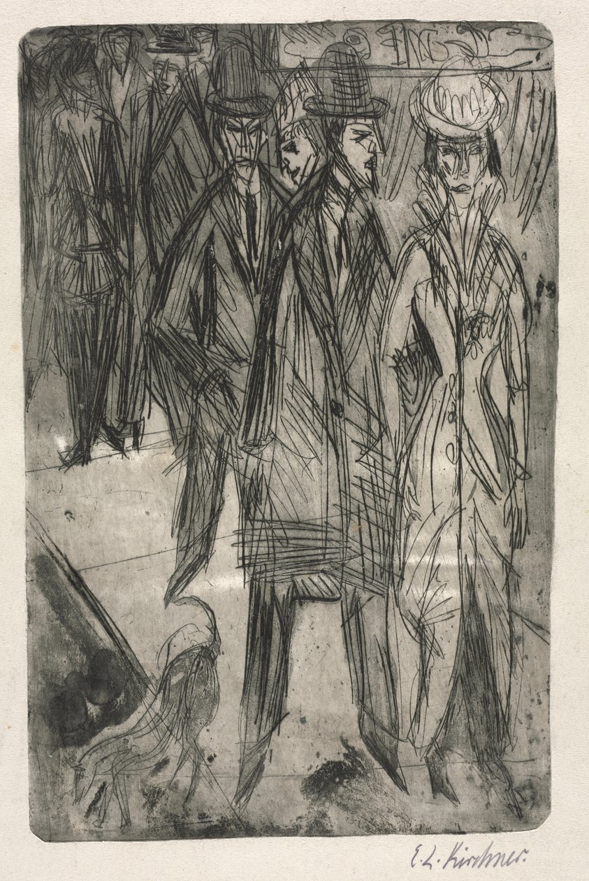 Kadulla tekijältä Ernst Ludwig Kirchner