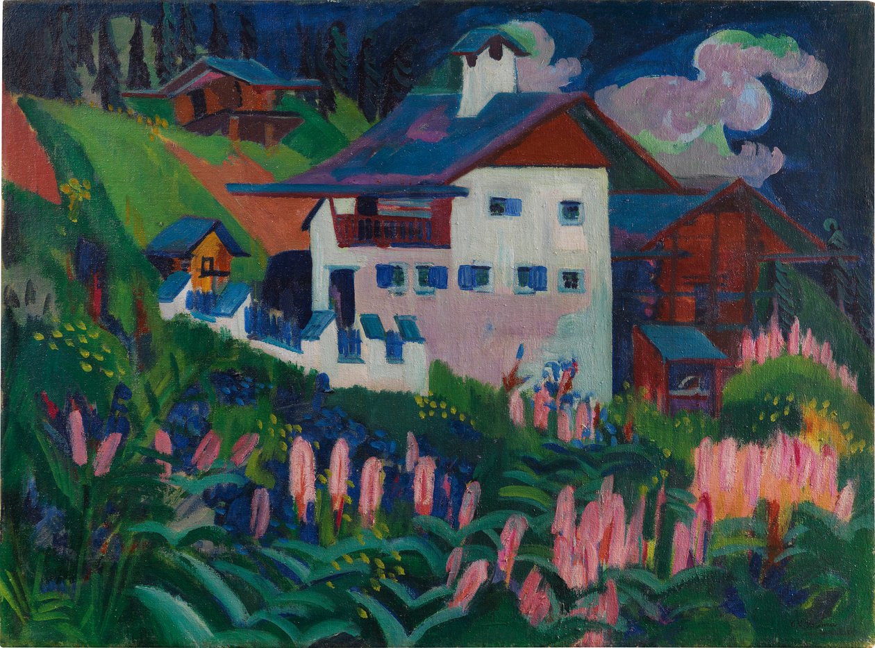 Meidän talo, 1918-1922. tekijältä Ernst Ludwig Kirchner