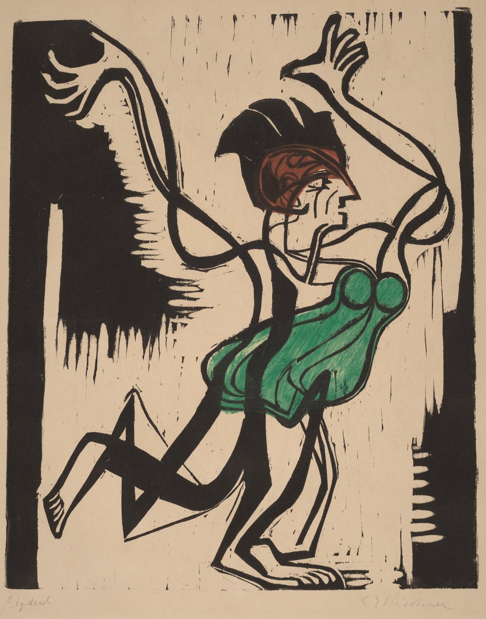 Palucca tekijältä Ernst Ludwig Kirchner