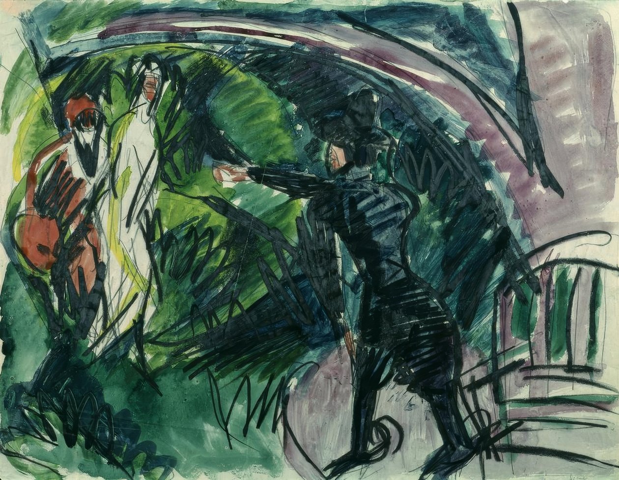 Pantomiimi Reimann I tekijältä Ernst Ludwig Kirchner