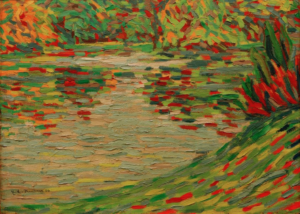 Parksee Dresdenissä tekijältä Ernst Ludwig Kirchner