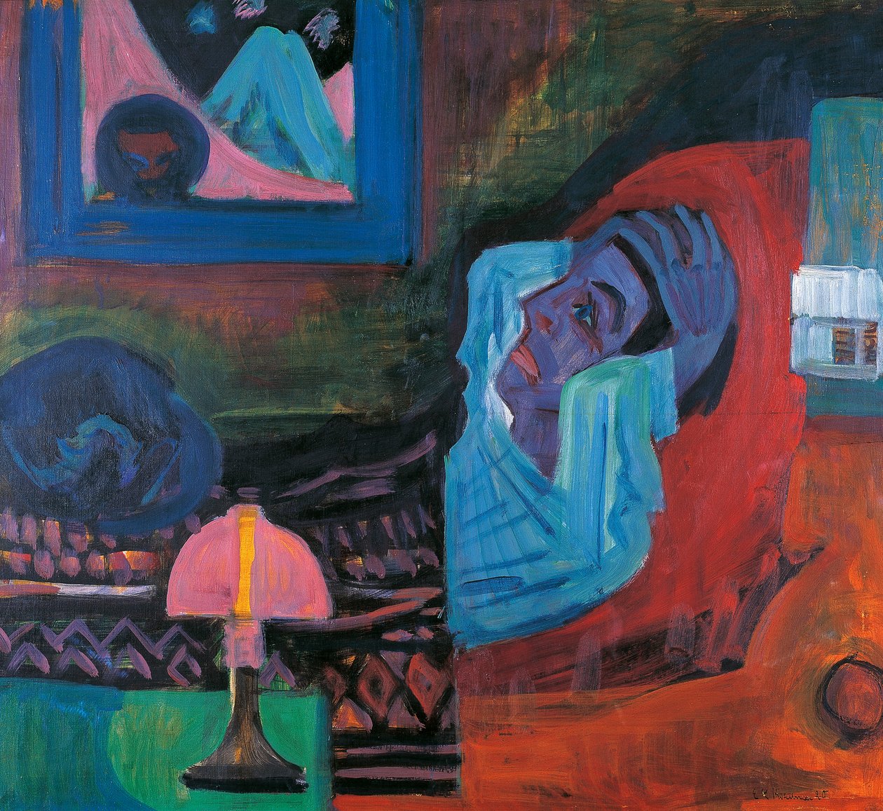 Potilas tekijältä Ernst Ludwig Kirchner