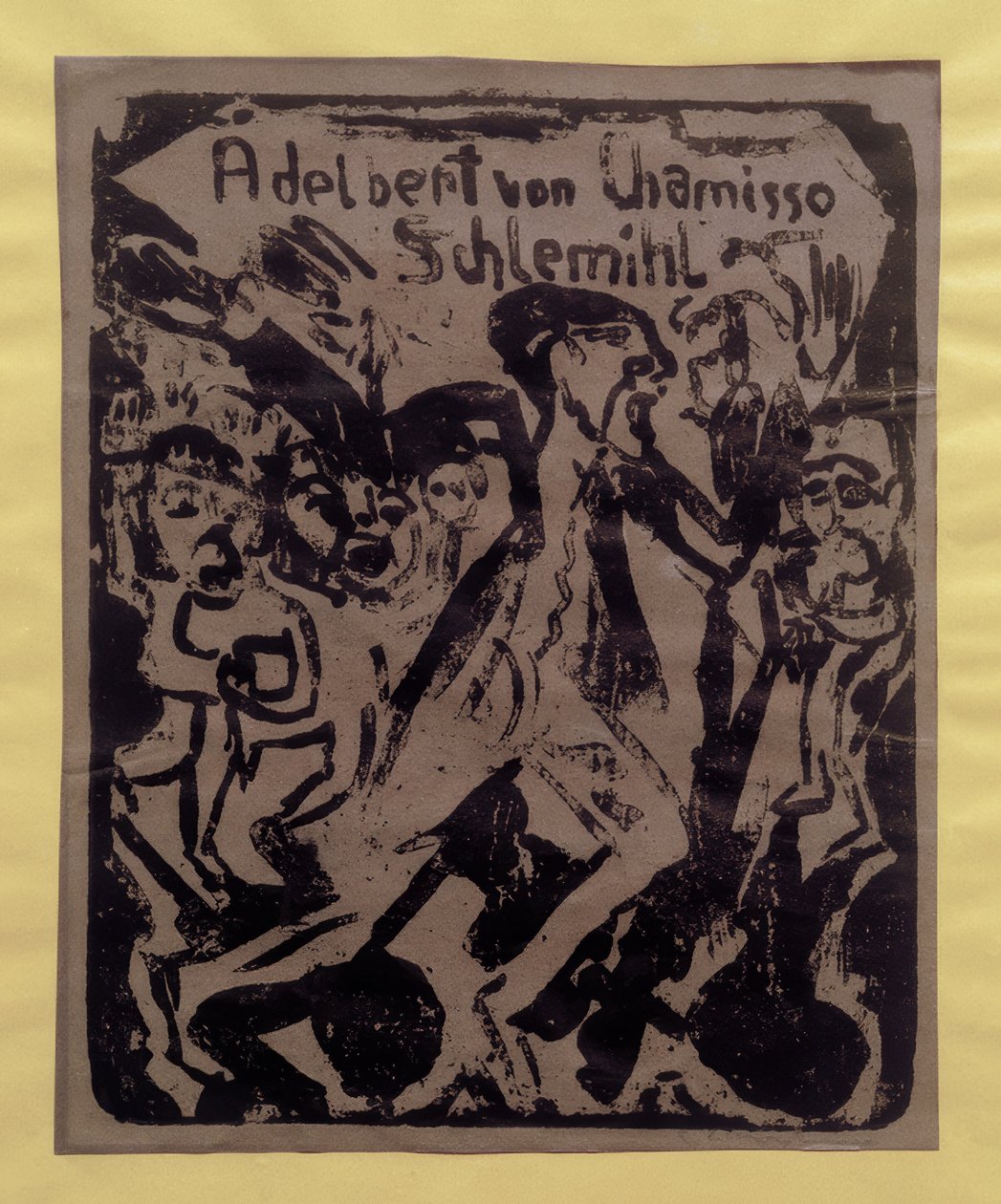 Peter Schlemihlin kirjekuori tekijältä Ernst Ludwig Kirchner