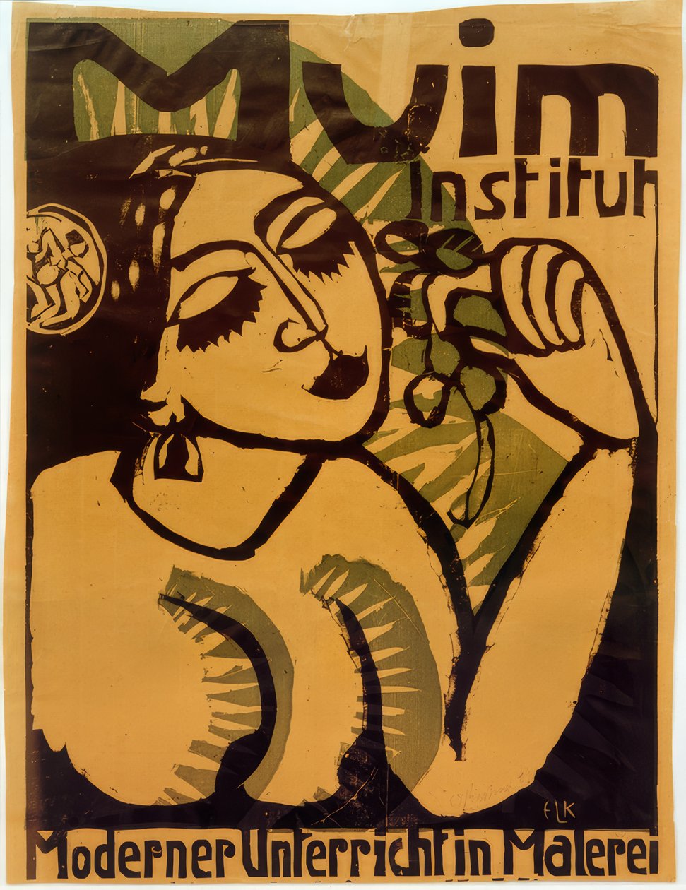 Plakat Muim Institut tekijältä Ernst Ludwig Kirchner