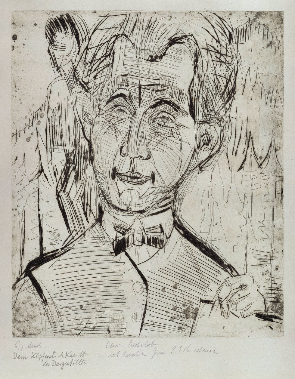 Tri Redslobin muotokuva tekijältä Ernst Ludwig Kirchner