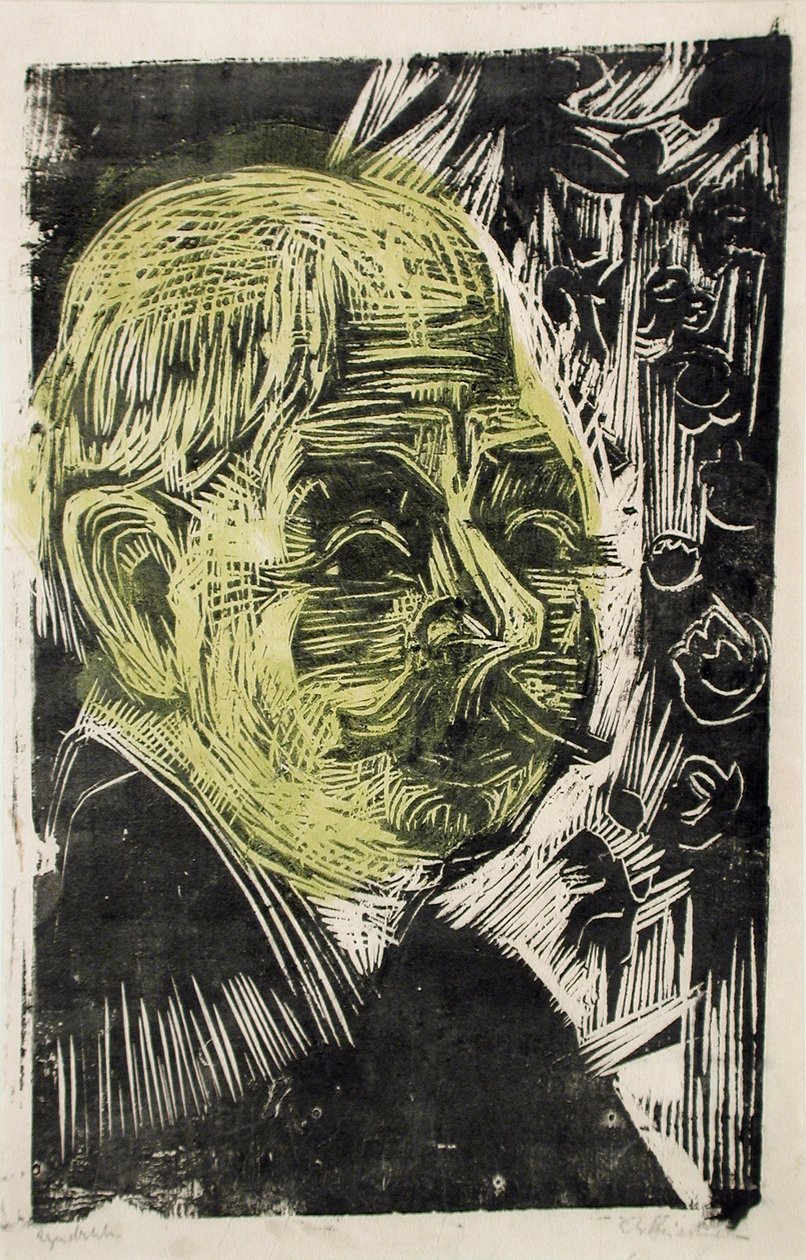 Portrait of Dr. Spengler (Dr. Spenglerin muotokuva) tekijältä Ernst Ludwig Kirchner