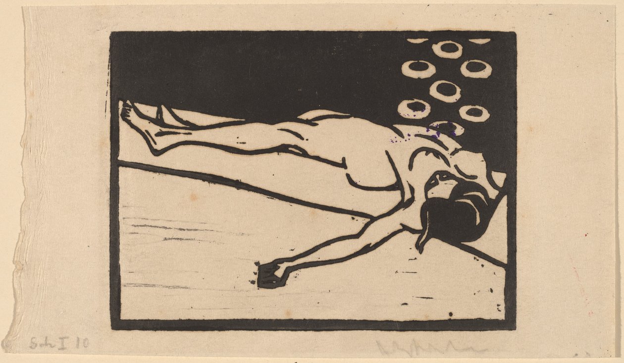 Makaava alaston tekijältä Ernst Ludwig Kirchner
