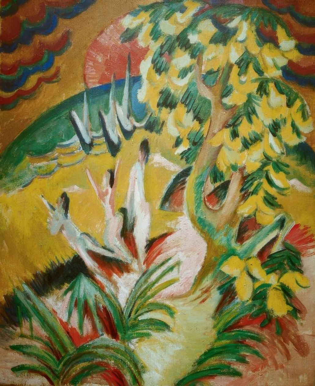 Runde Bucht tekijältä Ernst Ludwig Kirchner