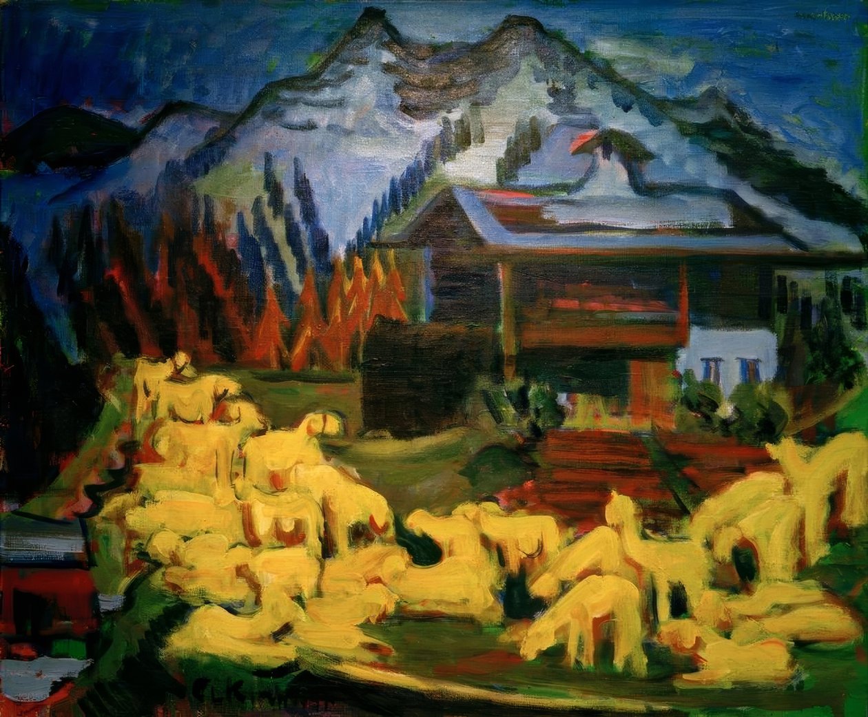 Lammaslauma tekijältä Ernst Ludwig Kirchner