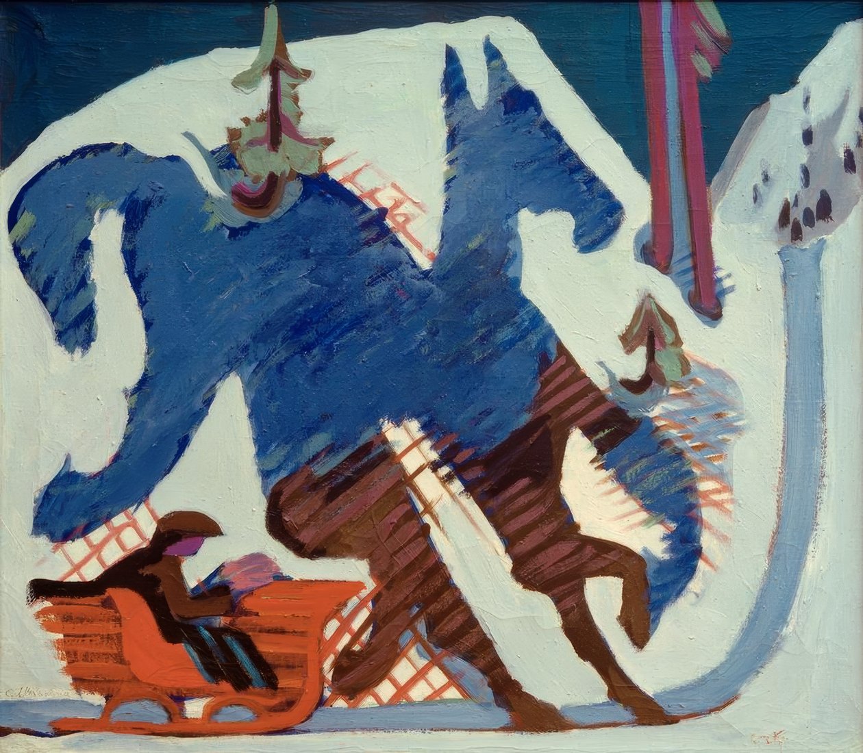 Rekiajelu tekijältä Ernst Ludwig Kirchner