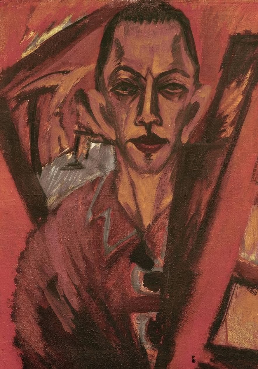 Omakuva tekijältä Ernst Ludwig Kirchner