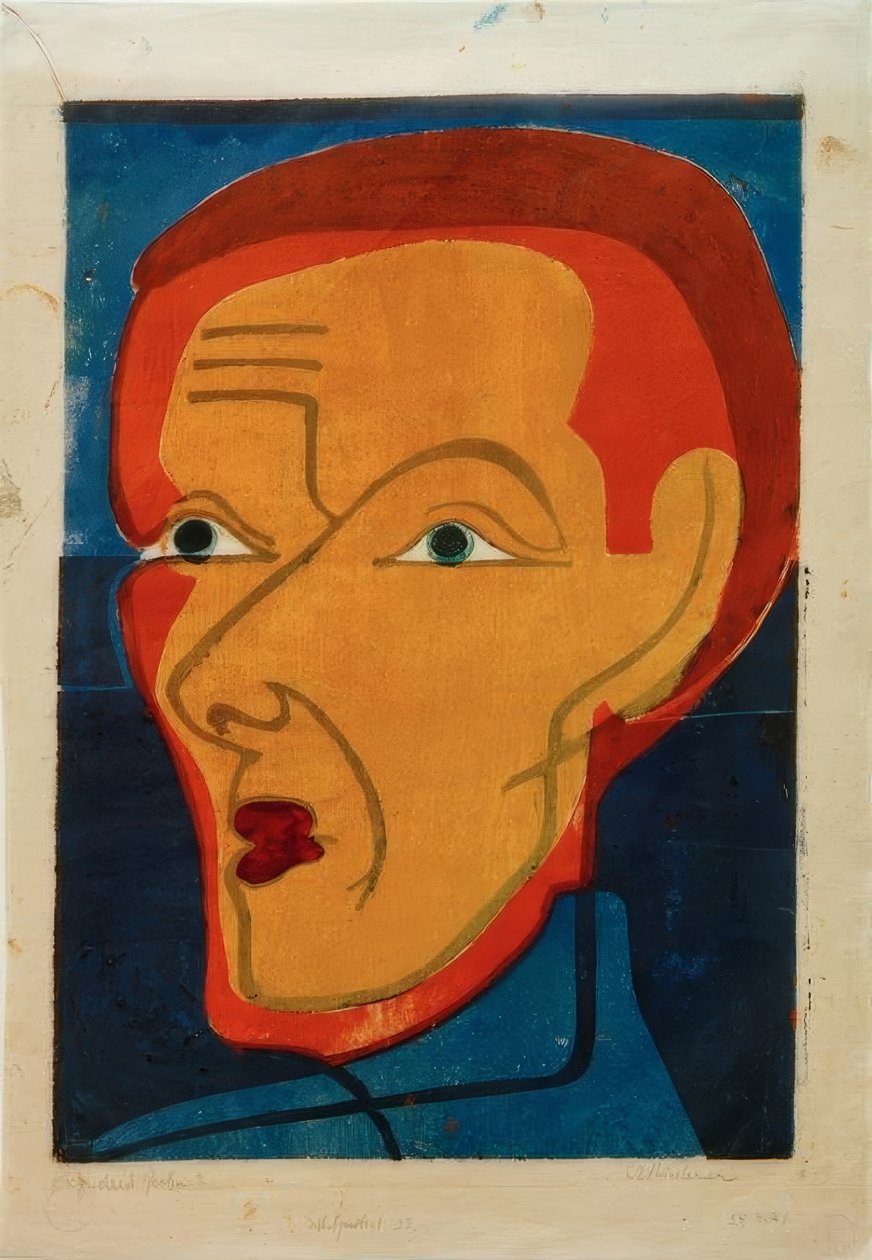 Omakuva tekijältä Ernst Ludwig Kirchner