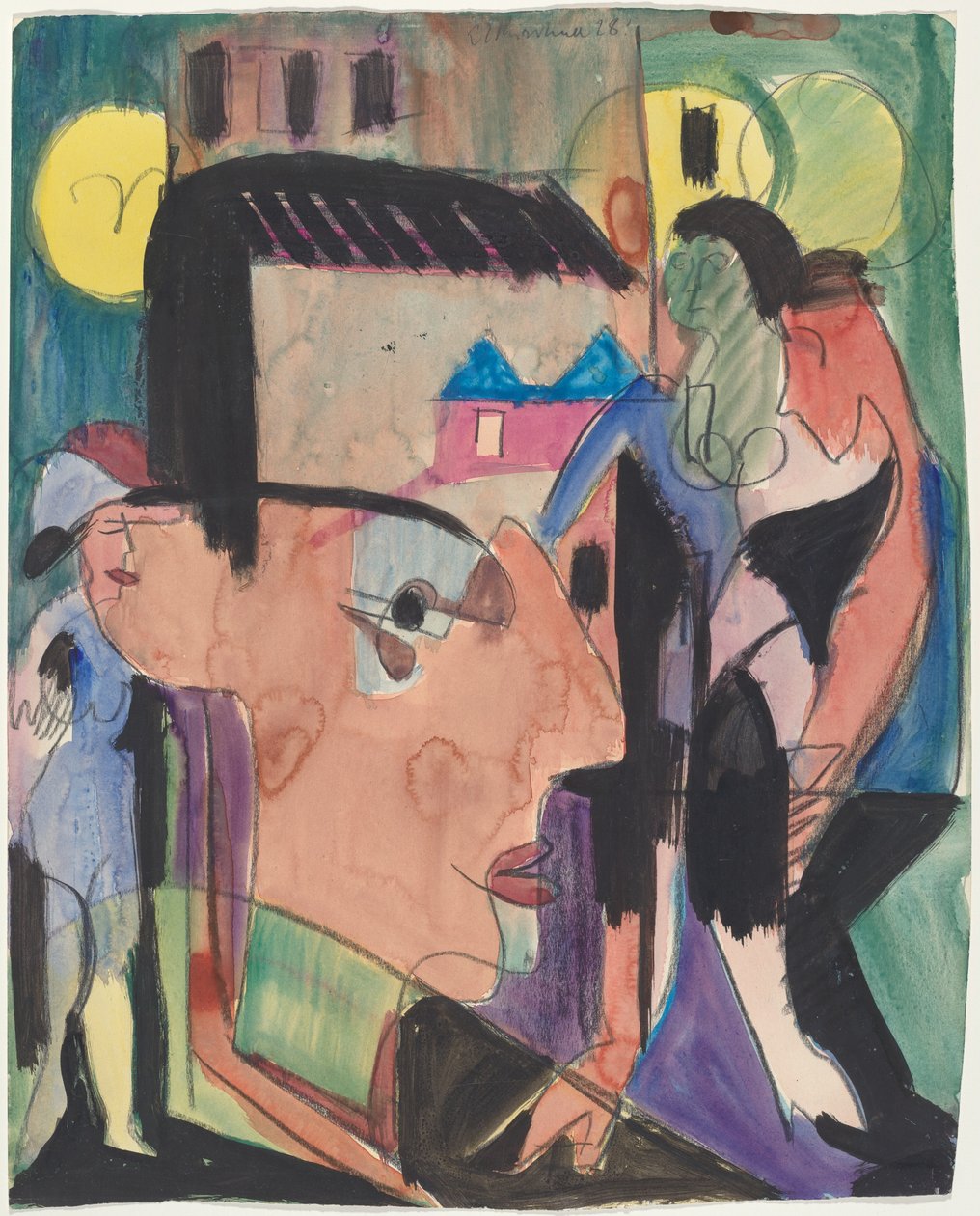 Omakuva tekijältä Ernst Ludwig Kirchner