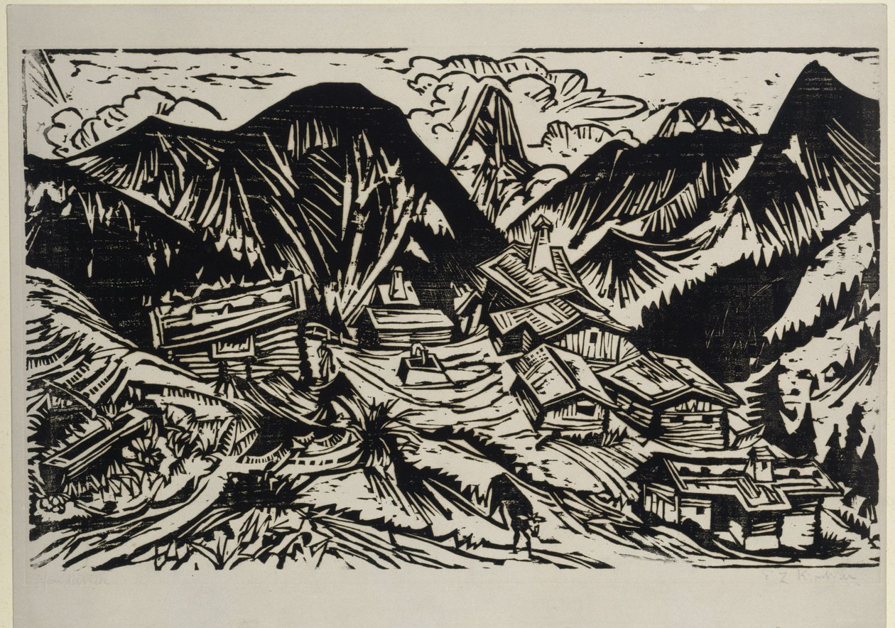 Stafelalp tekijältä Ernst Ludwig Kirchner