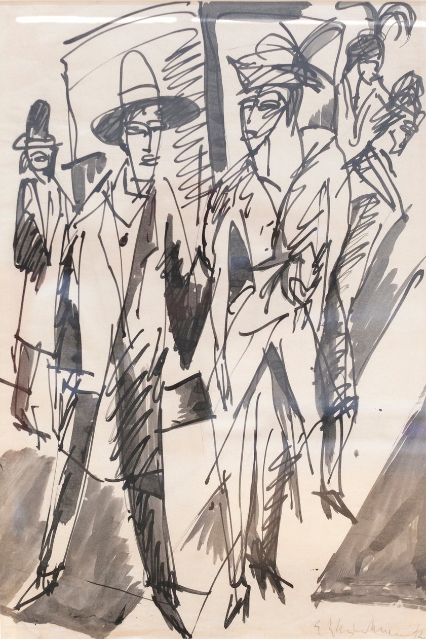 Road tähdet tekijältä Ernst Ludwig Kirchner