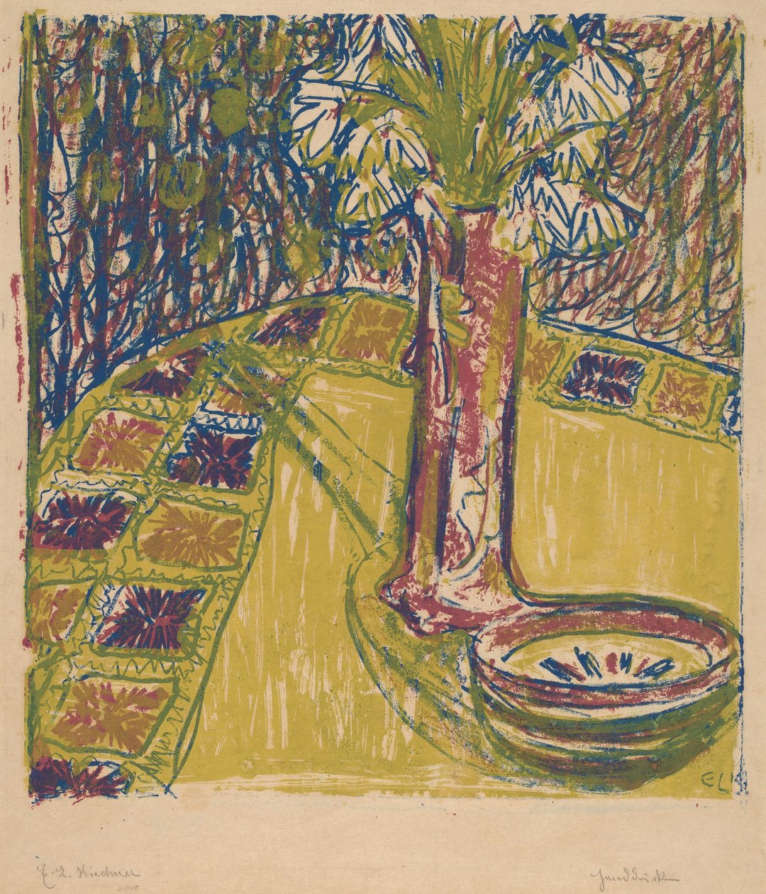 Asetelma tekijältä Ernst Ludwig Kirchner