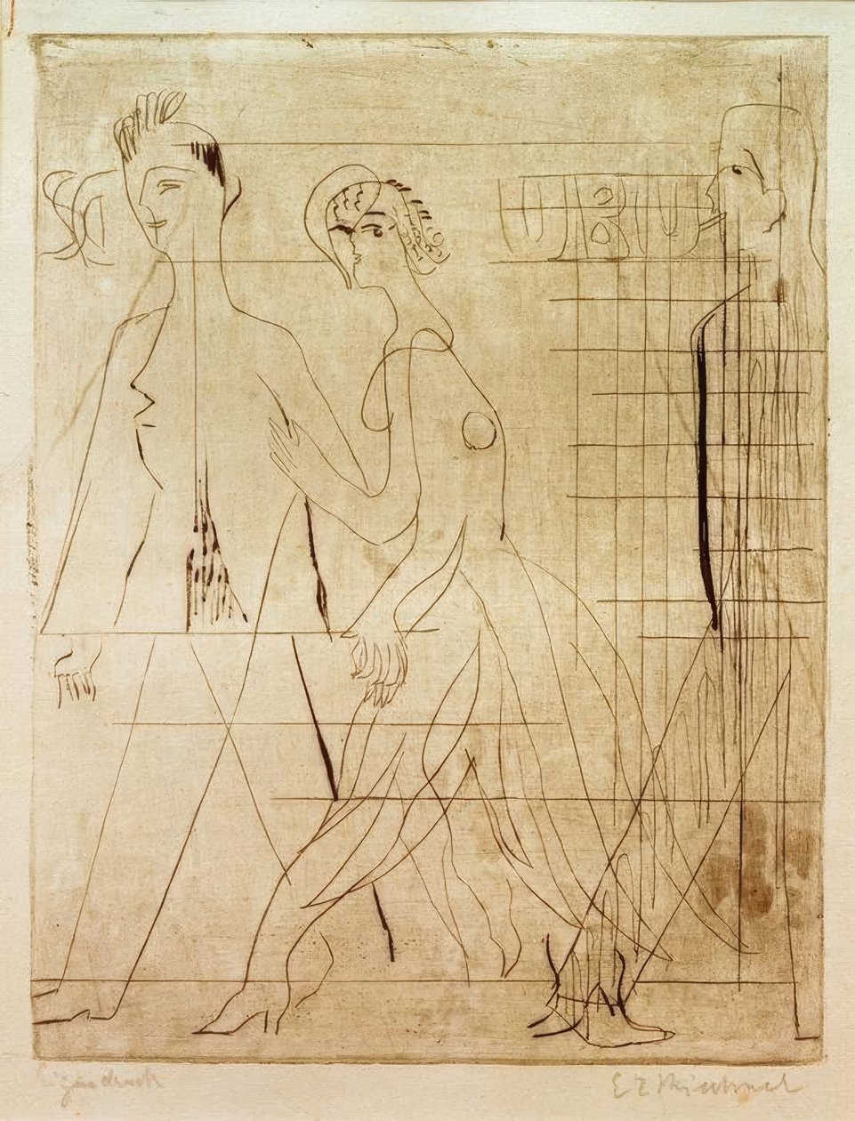 Katukuvaus tekijältä Ernst Ludwig Kirchner