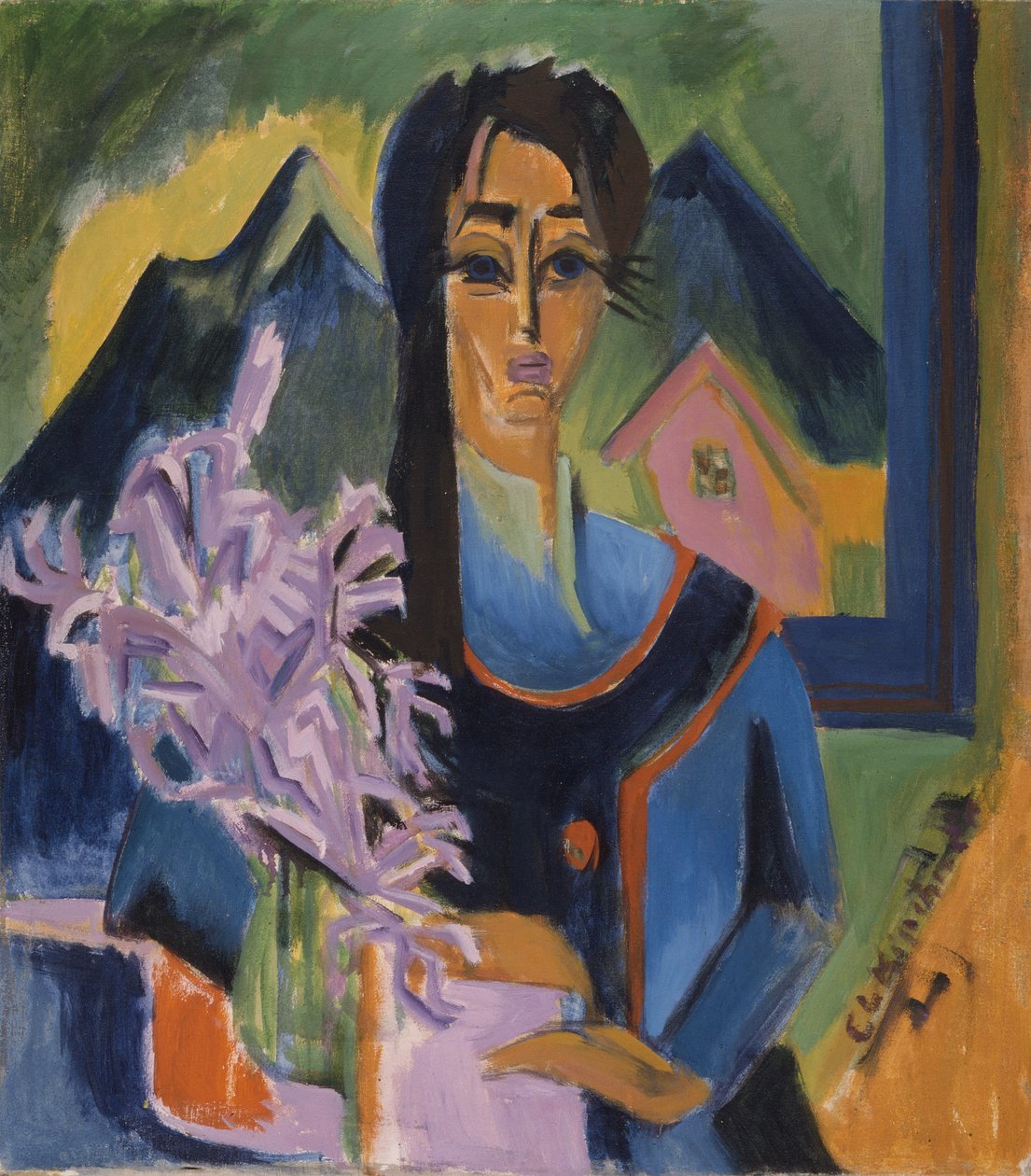 Sunnuntai Alpeilla tekijältä Ernst Ludwig Kirchner