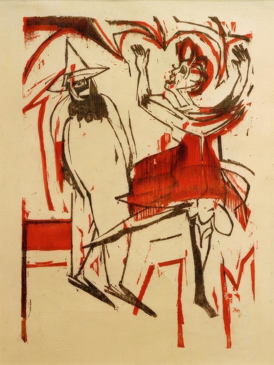 tanssi tekijältä Ernst Ludwig Kirchner