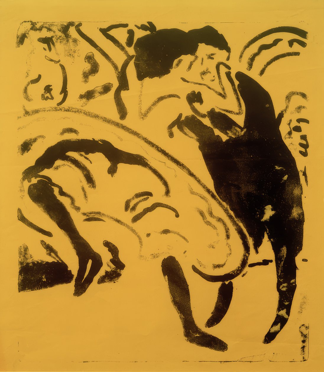 Tanssiva pari tekijältä Ernst Ludwig Kirchner