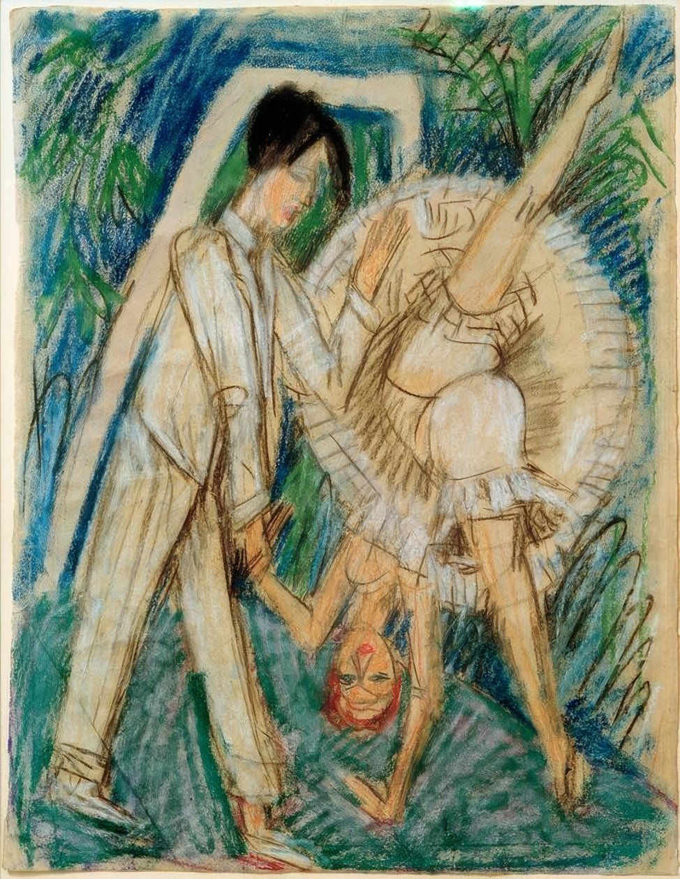 Tanzpaar tekijältä Ernst Ludwig Kirchner