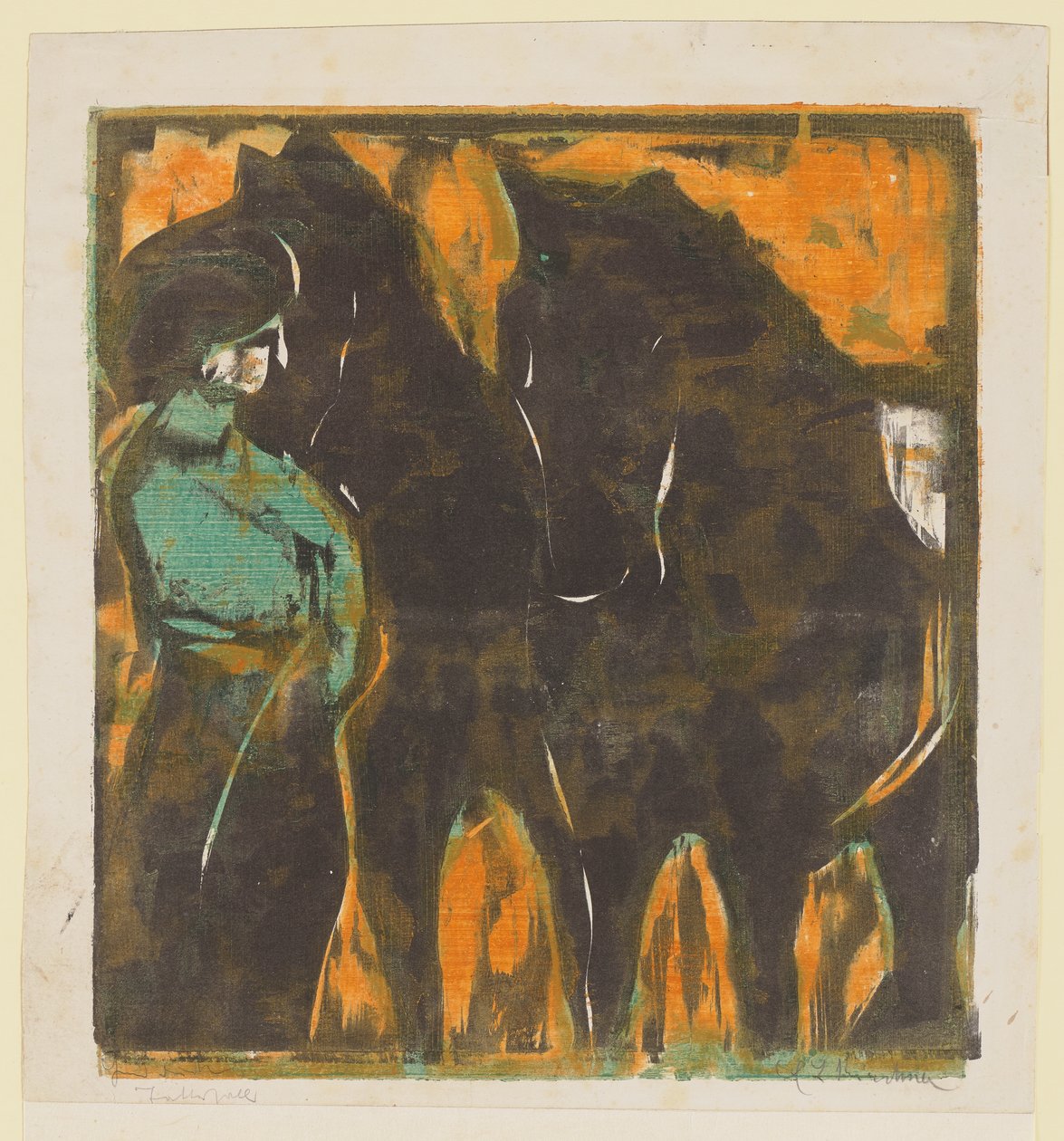Tattersall tekijältä Ernst Ludwig Kirchner